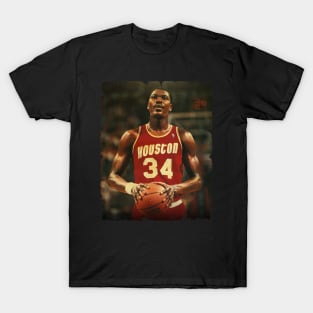 Hakeem Olajuwon - Vintage Design Of Basketball T-Shirt